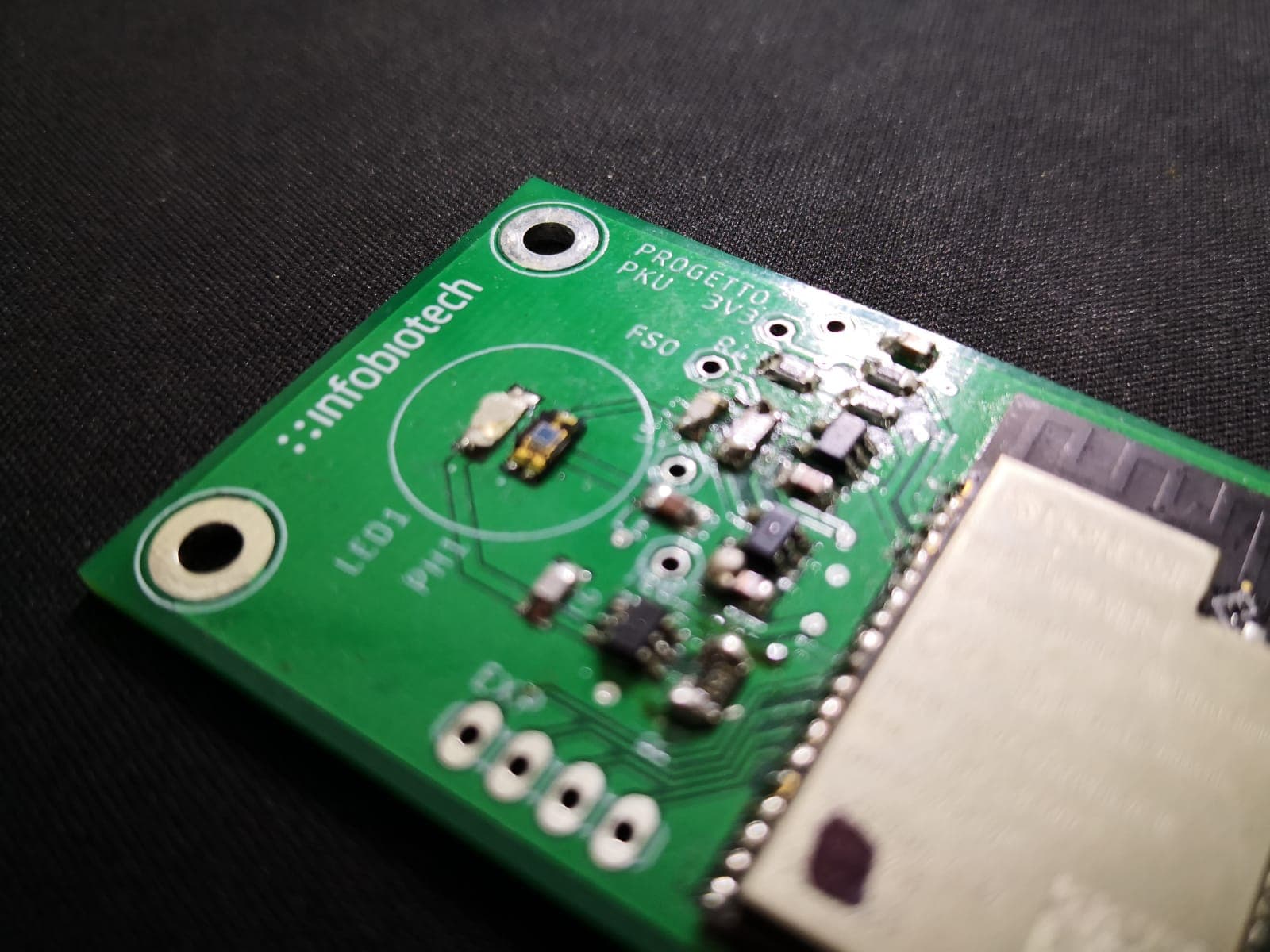 Nouveau Dispositif POC (détail, carte électronique)