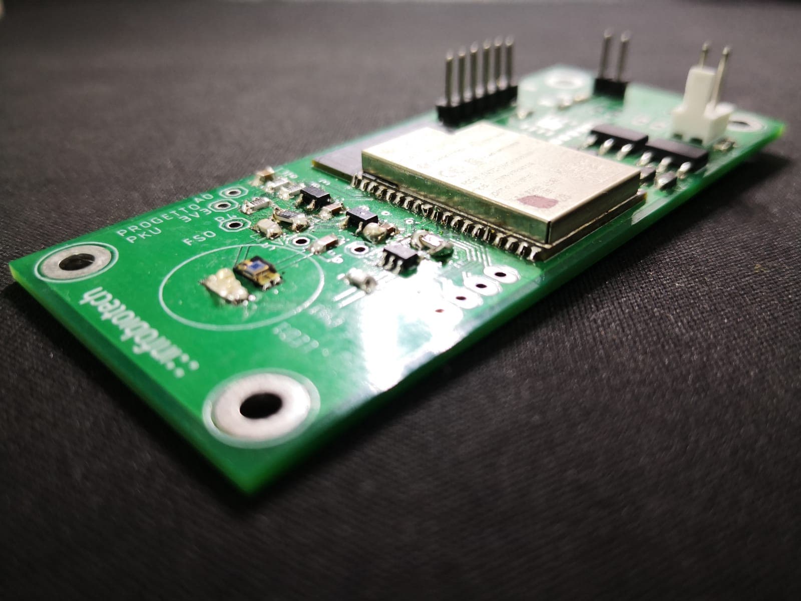 Nouveau Dispositif POC (détail, carte électronique)