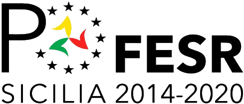 Logo POFESR Sicilia 2014/2020.